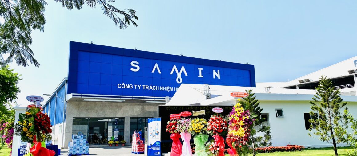 Lễ khánh thành nhà máy nước tinh khiết Samin