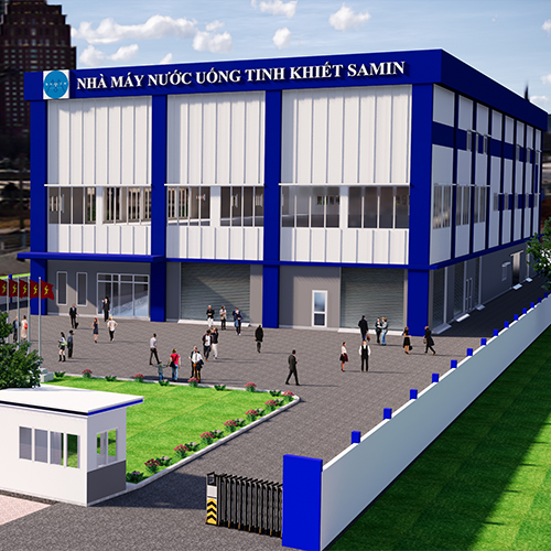 Nhà xưởng Samin – công trình công nghiệp Kiến Trúc Mộc